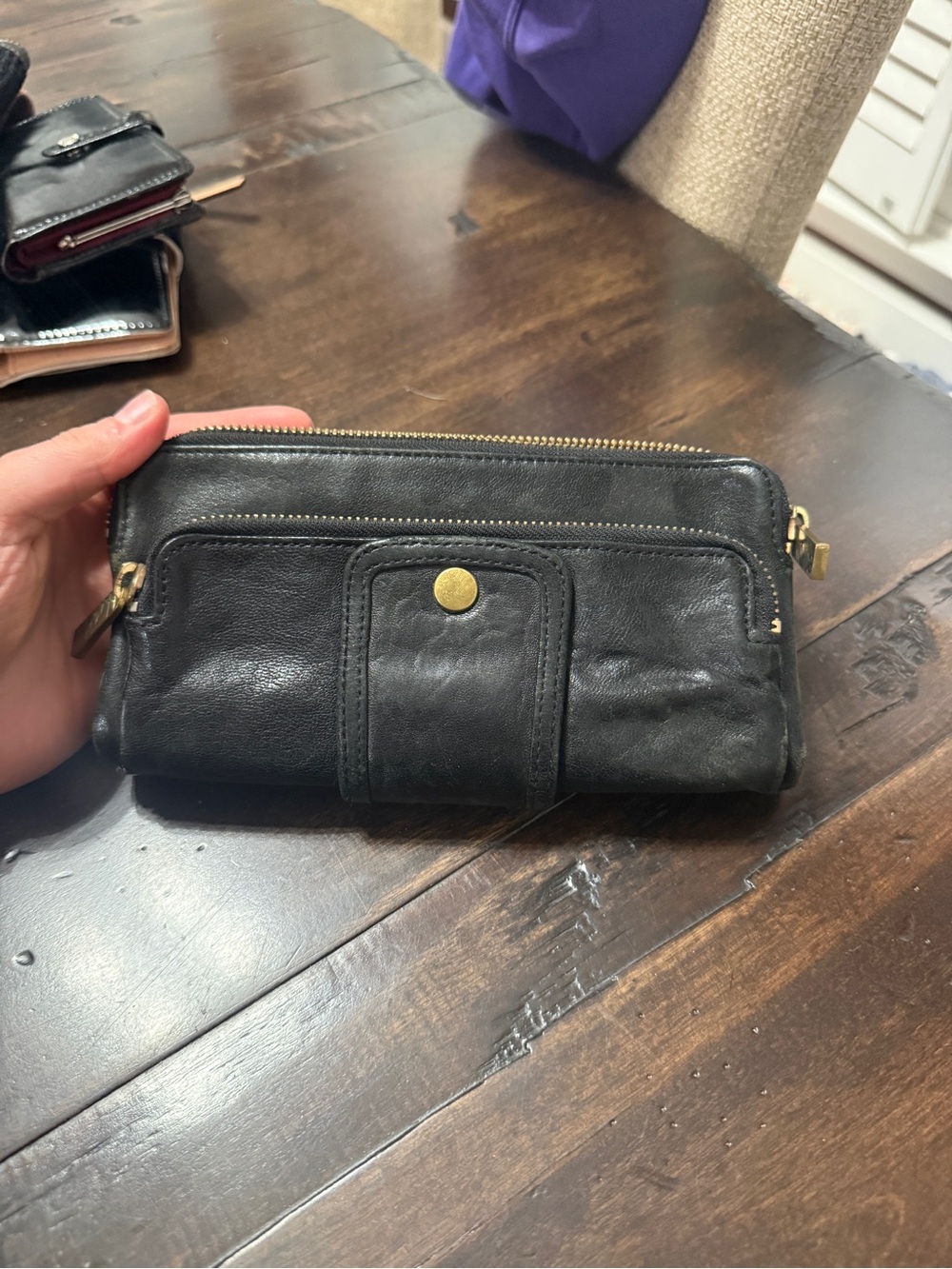 Kooba Black Wallet - Picture 2 of 11